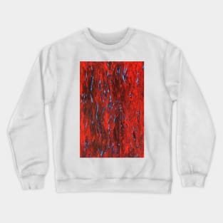 Firefly Sea (blue on red) I/III Crewneck Sweatshirt